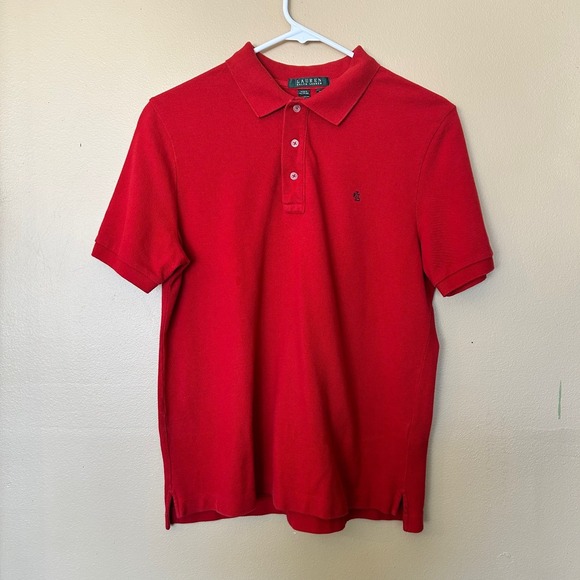 Lauren Ralph Lauren Tops - Lauren Ralph Lauren Red Polo Top Woman's M | Woman's Golf‎ Polo